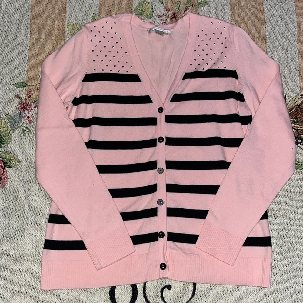 Christopher & Banks Button Down Sweater